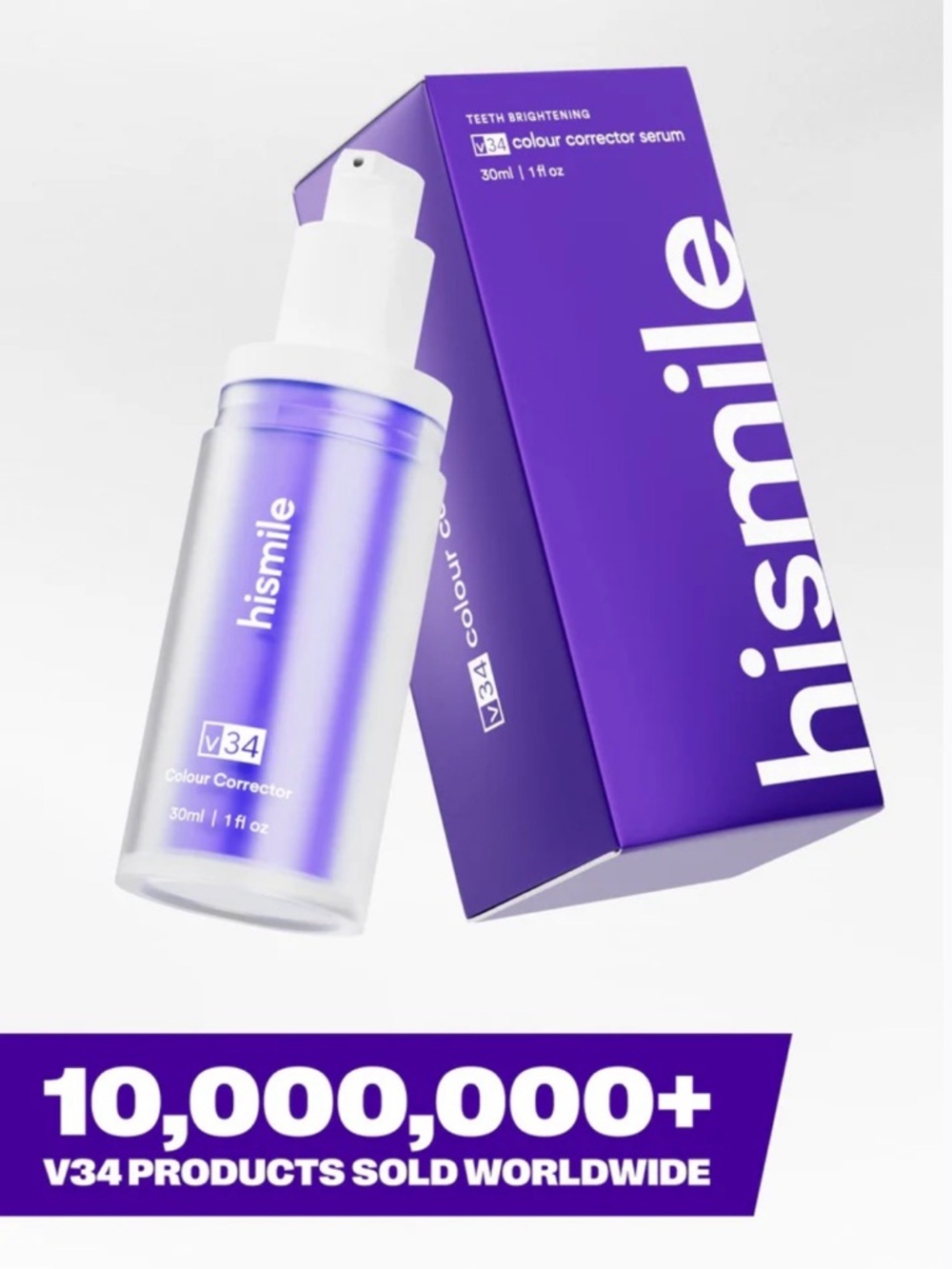 Teeth Whitening Serum - Purple